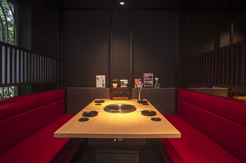 nikutaro restaurant table